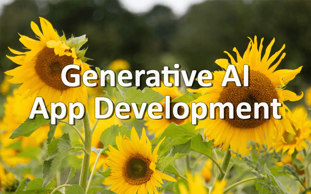 Generative AI App Development