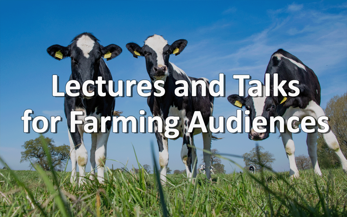 Speaker AI Lectures Talks Presentation Farming Audiences